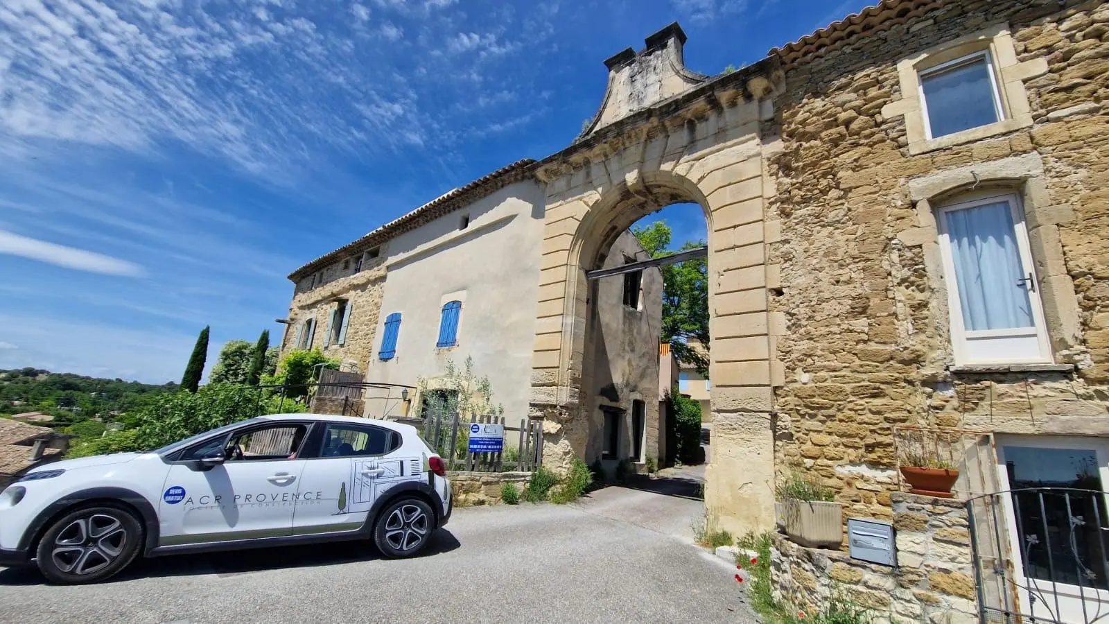 Intervention ACR Provence — domaine viticole secteur Salon