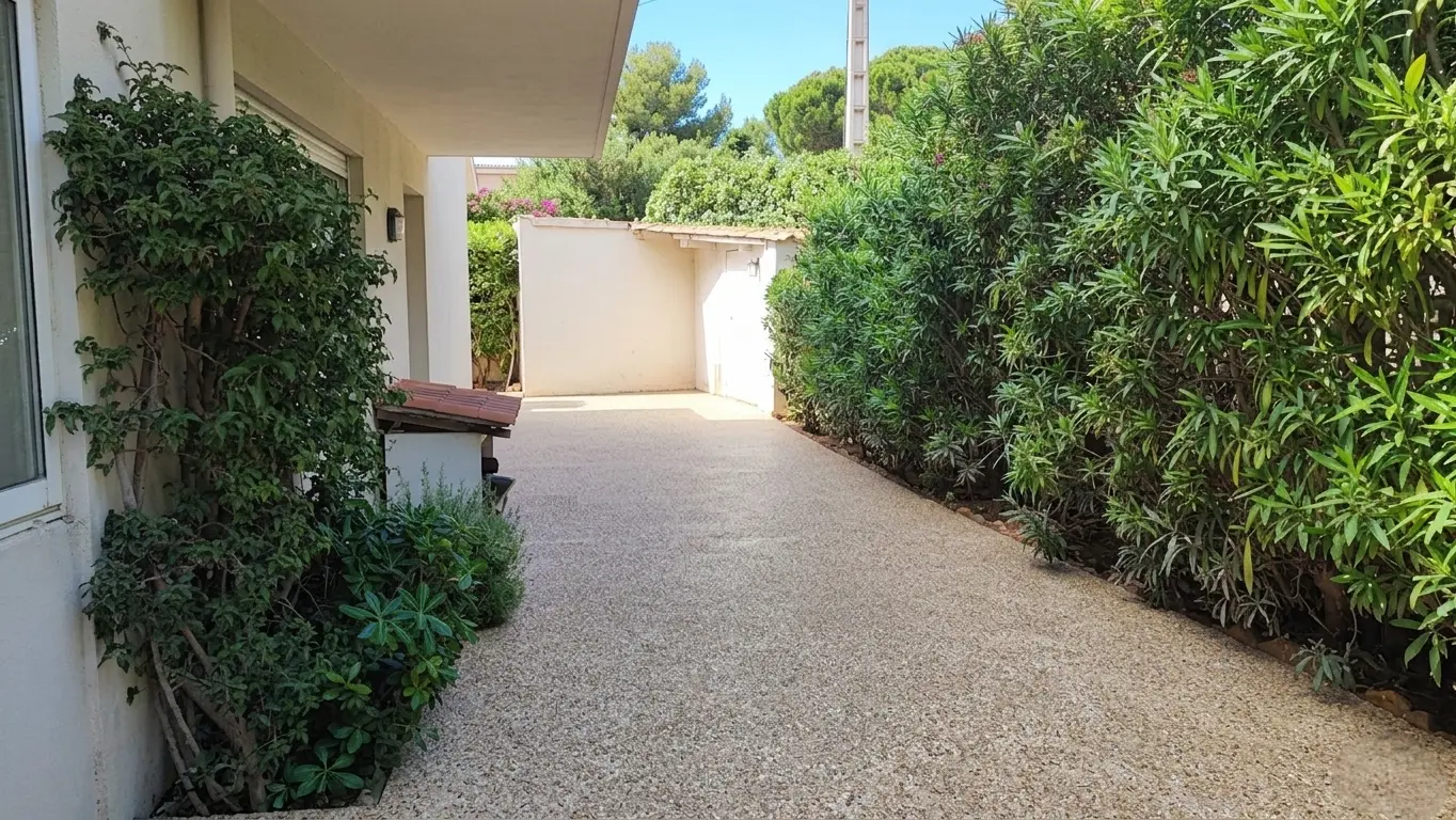Béton désactivé terrassement Bandol