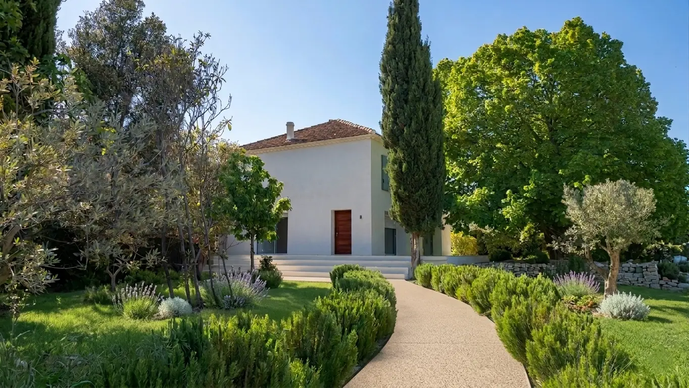 Aménagement allée villa Puyricard
