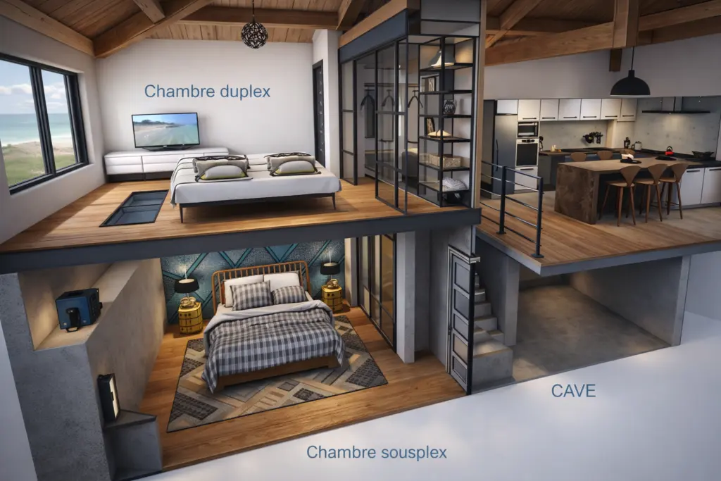 Conception 3D et réalisation d'un espace piscine haut de gamme