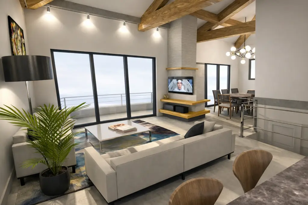 Une autre vue du loft