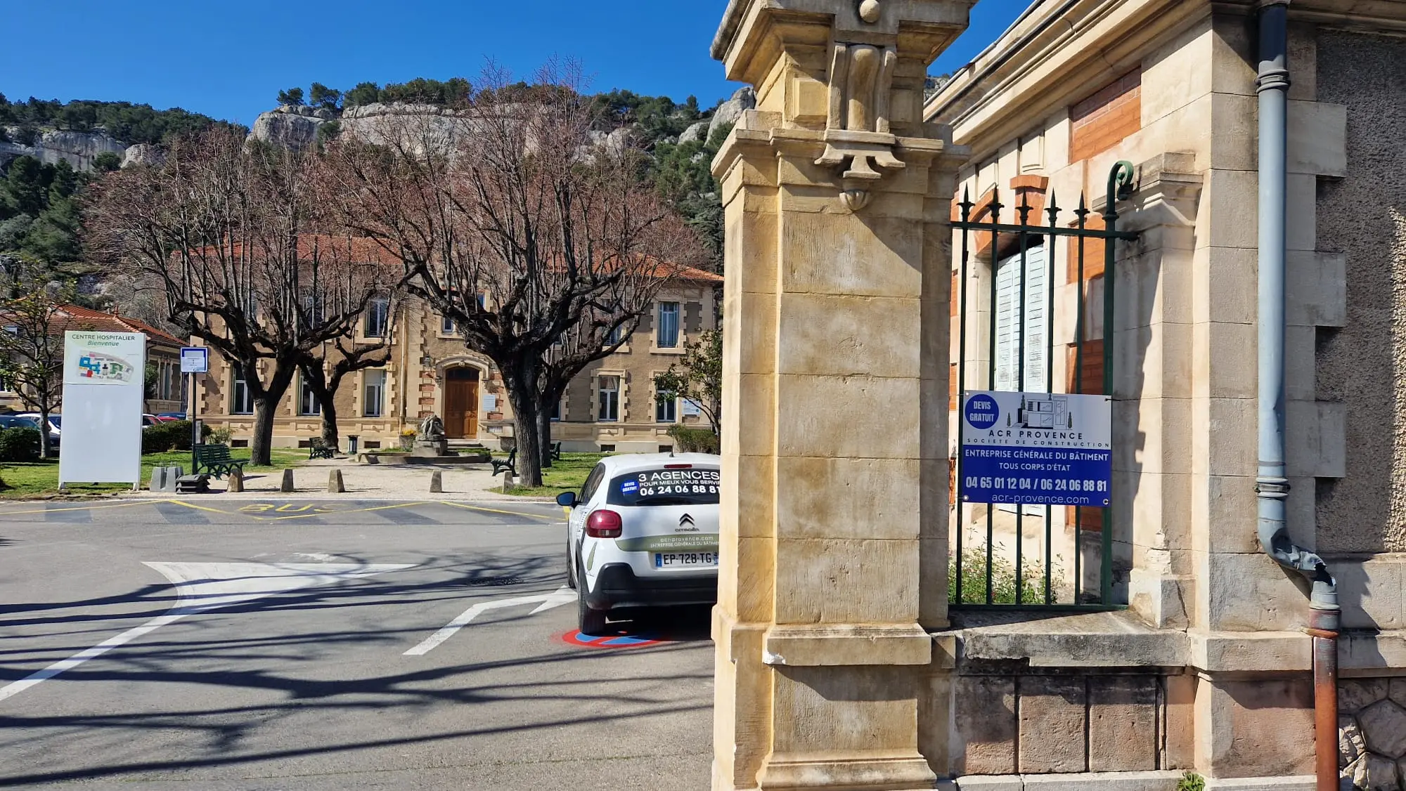 Rénovation des extérieurs et accès de la propriété