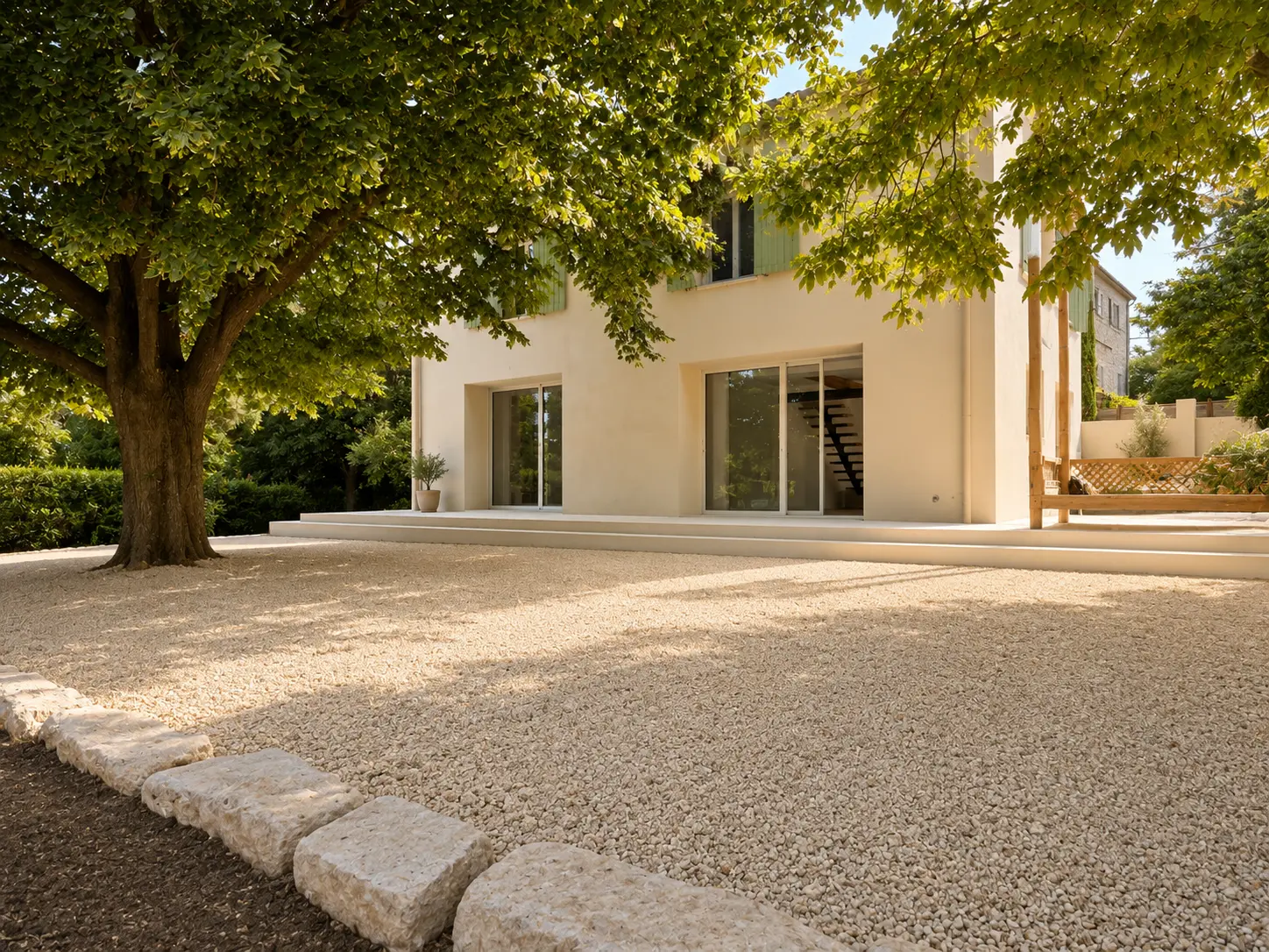 Extérieur de la bastide après travaux