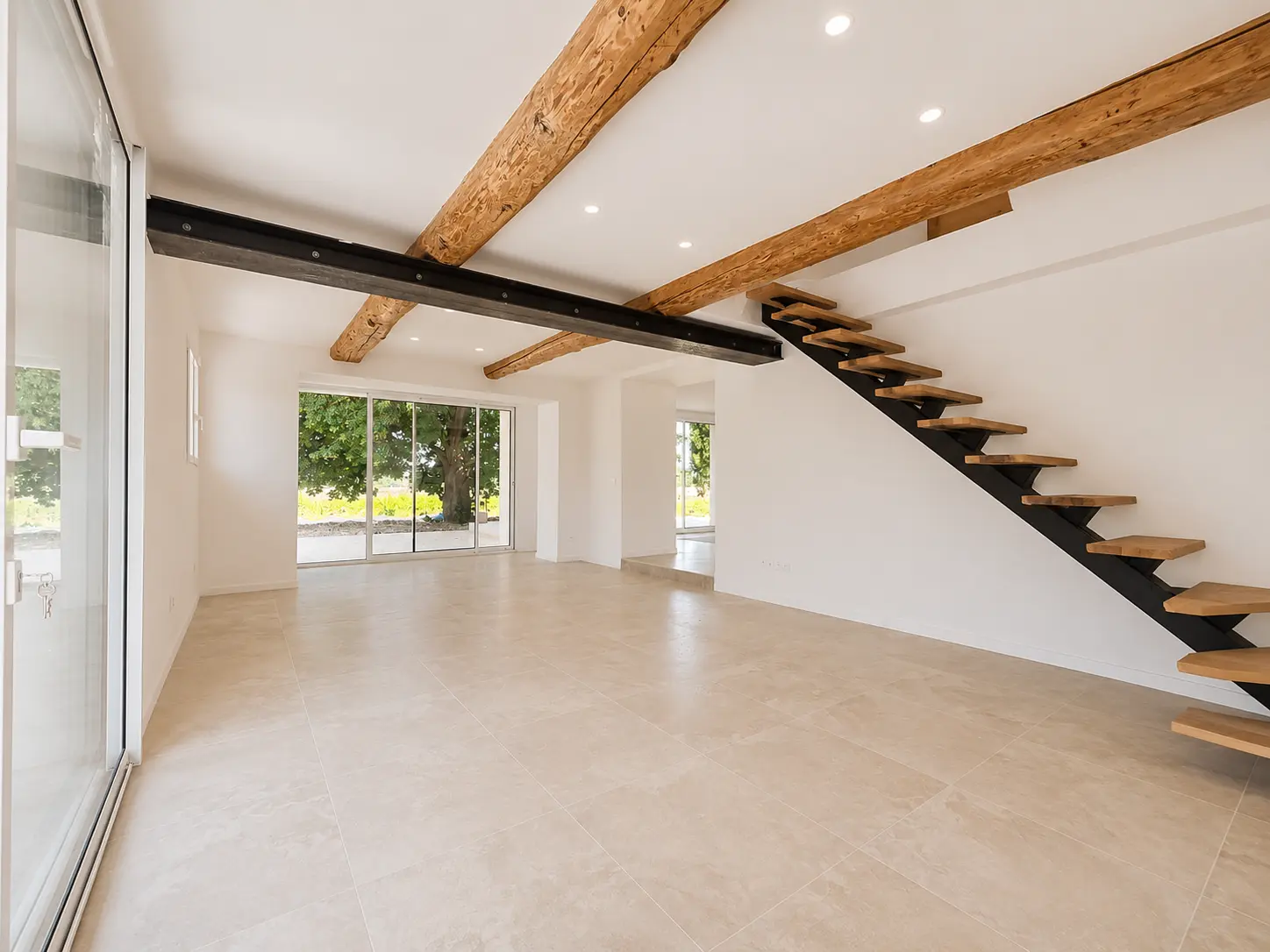 Détail de l'intérieur rénové