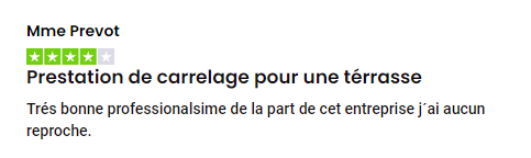 avis renovation terasse merci pour votre professionnalisme