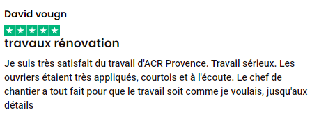 avis tres satisfait d acr provence a l ecoute