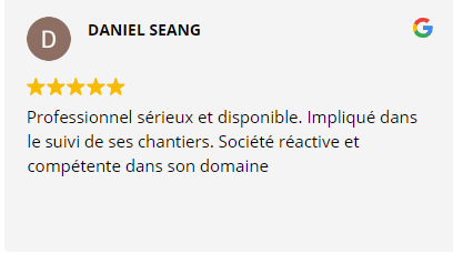 temoignage de daniel seang professionnel sérieux et disponible immlique dans le suivi de ses chantiers